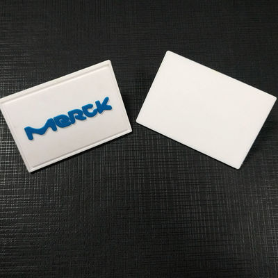 Logo Pribadi 3D Menjahit Patch Applique Dicetak Tag Lencana Silikon Timbul