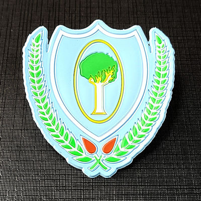 Pakaian Dicetak Label TPU Lencana Perpindahan Panas Patch 3D Menjahit Aksesoris