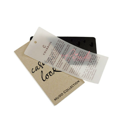 Grosir Kustom Kertas Logo Swing Hang Tag Untuk Pakaian