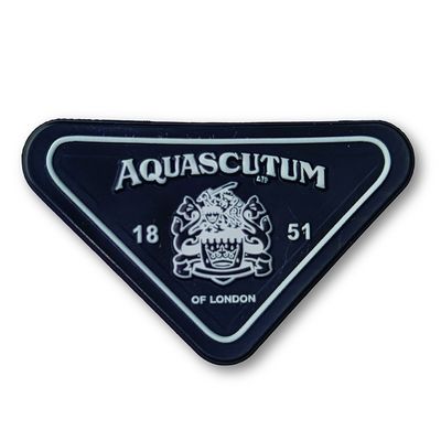 3mm Tebal 3D Debossed Nama Logo TPU Lencana Patch Label untuk Tas