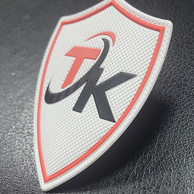 Custom Printed Embossed Patch Soft 3D Tpu Rubber Thermal Transfer Untuk Logo Kain