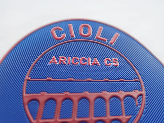Sablon Sutra Kustom Perpindahan Panas Logo 3D Timbul TPU Patch