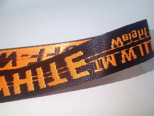 Gaya Busana Kuat dan Tahan Pakai Jacquard Anyaman Logo Disesuaikan