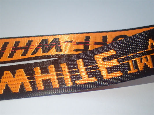 Gaya Busana Kuat dan Tahan Pakai Jacquard Anyaman Logo Disesuaikan