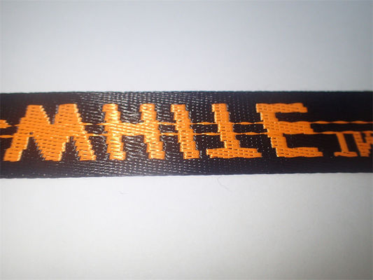 Gaya Busana Kuat dan Tahan Pakai Jacquard Anyaman Logo Disesuaikan