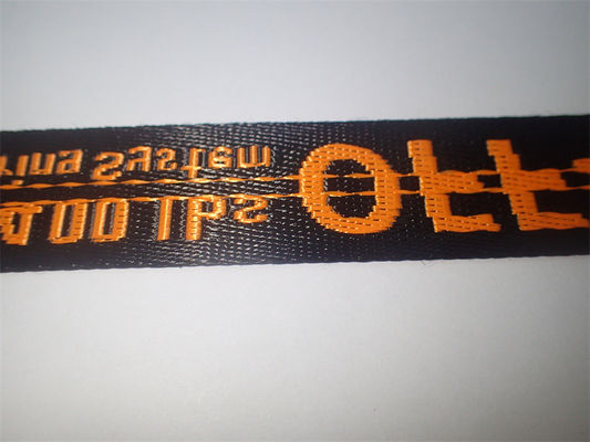 Gaya Busana Kuat dan Tahan Pakai Jacquard Anyaman Logo Disesuaikan