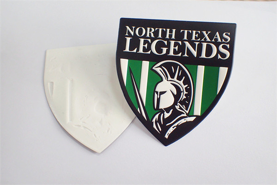 Lencana TPU Patch Pakaian Kustom Timbul Dengan Logo Efek 3D