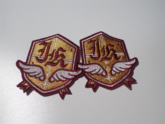 Patch Bordir Kustom Gaya Unik Ramah Lingkungan Dengan Warna Berbeda