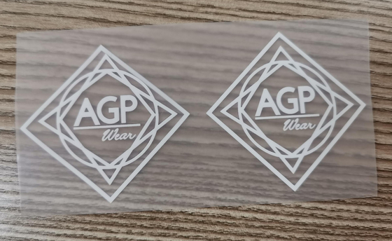 Label Perpindahan Panas Pakaian Berkualitas Tinggi 3D Printing Silicone