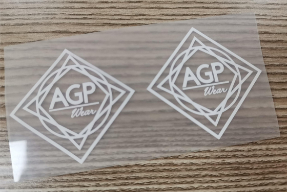 Label Perpindahan Panas Pakaian Berkualitas Tinggi 3D Printing Silicone