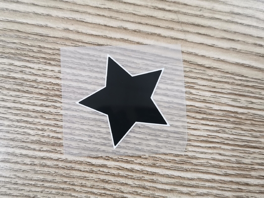 Label Pencetakan 3D Pakaian Perpindahan Panas Silikon Dengan Teknik Embossing