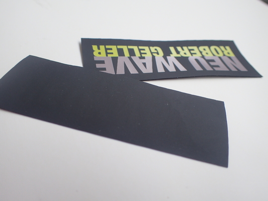 Layar Warna Reflektif Dicetak Label Menjahit Pakaian
