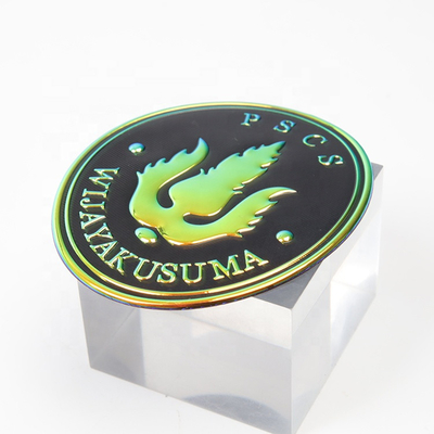 Logo Klub Tim Sepak Bola 3D Crest TPU Heat Transfer Patch Frekuensi Tinggi