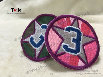 Perekat Custom bordir Patch Jerman bersulam seragam Patch OEM / ODM