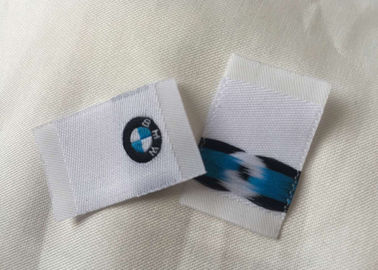 Label Kain Pakaian Pakaian Kecil, Label Jahit Woven yang Dicuci Dipersonalisasi