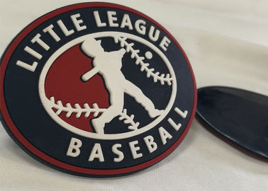 Custom Brand Name Logo Rubber Logo Patches Untuk Pakaian Mirco Injection