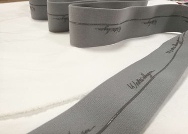 Lovely Lingerie Elastic Cloth Bands Untuk Bra, Custom Jacquard Ribbon 0.5 - 3mm Thickness
