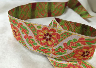 Pola Bunga Band Sepatu Elastis, Jacquard Woven Elastic Band Untuk Celana dalam