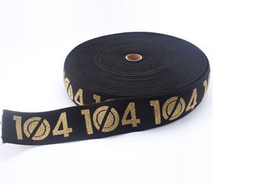 Jacquard Eco-Friendly Elastis Band Polyester Webbing Tape Untuk Luggage