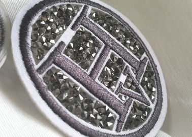Patch Logo Karet 3D Kreatif, Label Kain PVC Dicuci Fabric