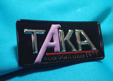 High Frequency Patch Dengan Embossed Logo, Customized 3D Effect TPU Heat Transfer