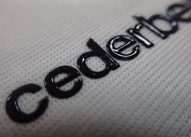 Layar Cetak High Density Fleksibel Heat Transfer Label Dengan Logo Nama Kustom