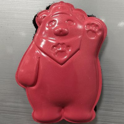 Hadiah Souvenir Promosi Magnet Kulkas Beruang Custom Badge Full Colorful Oekotex TPU Shape Magnet