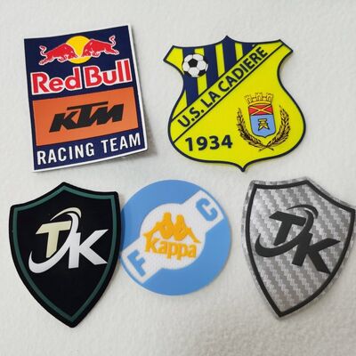 Eco-Friendly Customized Embossed Logo Silicone 3D Soft Patches Badge Patch Custom Patch Patch Silicone untuk Pakaian