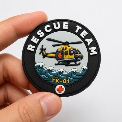 Custom silikon 3D frekuensi tinggi TPU lencana dengan logo pribadi yang dirancang untuk pakaian dan pakaian patch branding