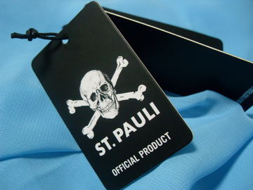 Professional Hang Tag Disesuaikan Dengan Logo Sablon Untuk Pakaian / Tas / Sepatu