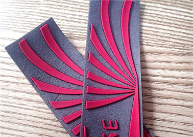 Patch Logo Karet Berwarna-warni Untuk Pakaian Dan Topi / Label Garmen Karet