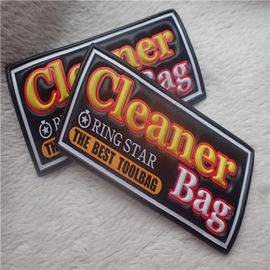 Patch TPU Lembut Multi - Warna Dengan Garis Jahit Untuk Tas Fashion