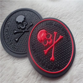 Cool Men's 's Coat Skull Logo - Catching Custom TPU Patch Untuk Merek Fashionable