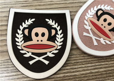 Patch Logo Microfiber Karet Profesional Disesuaikan Untuk Pakaian Dan Tas Dll