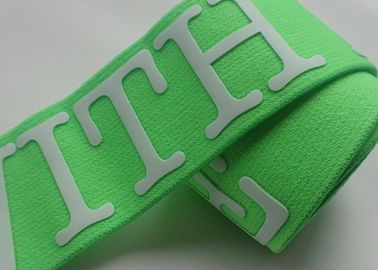 Produsen Pencetakan Logo Berwarna Disesuaikan Elastic Book Band Jacquard Elastic